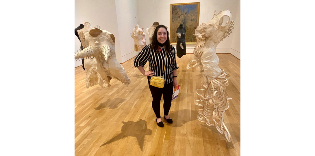 Andrea Ochoa-Raya at the Phillips Collection in Washington DC