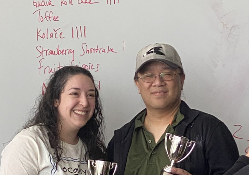 Andrea Ochoa-Raya and Dan Lu, UIC