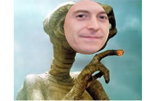 E. T.